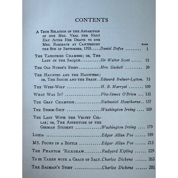 Famous Ghost Stories 1918 Edited by J Walker McSpadden - Picture 4 of 7